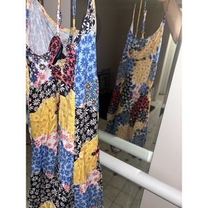 Forever 21 patterned swing dress